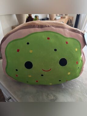 Squishmallows 20" Avacado Toast Stuffed Animal Plush Doll Brown/Green